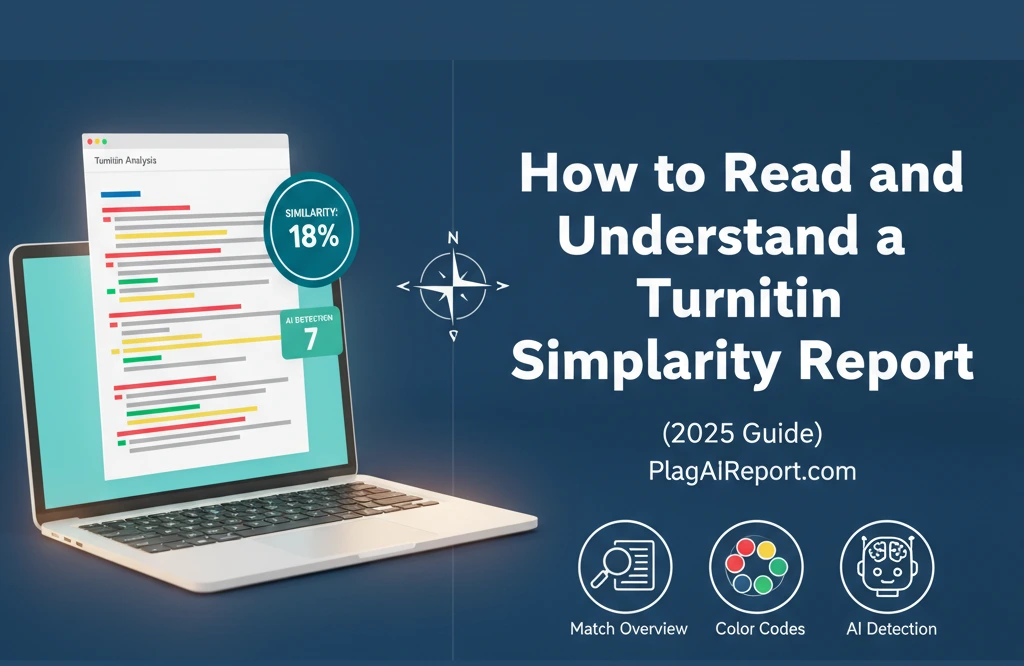 Turnitin similarity report guide.