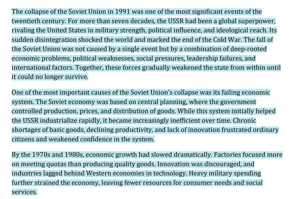 Turnitin AI only highlight